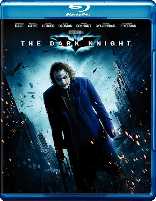 The Dark Knight Blu-ray: $9 on Amazon