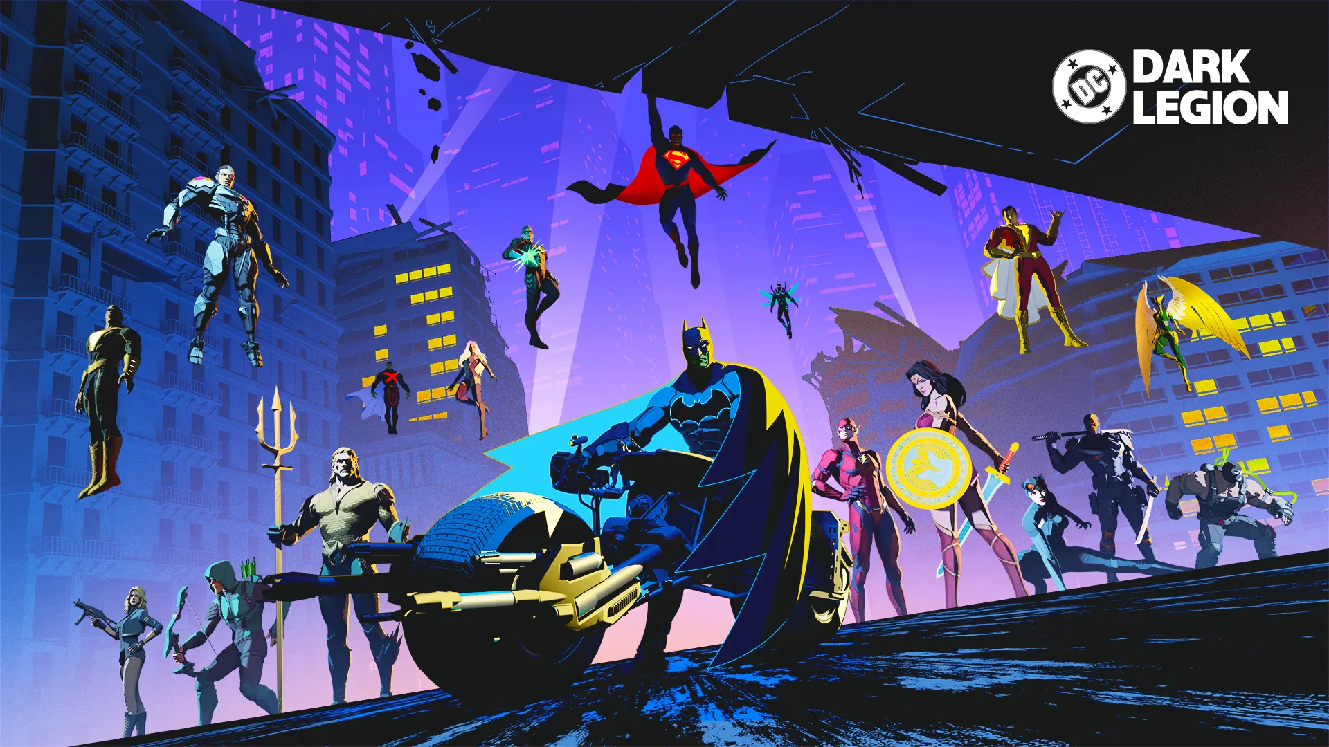 DC: Dark Legion game launches a battle for the world