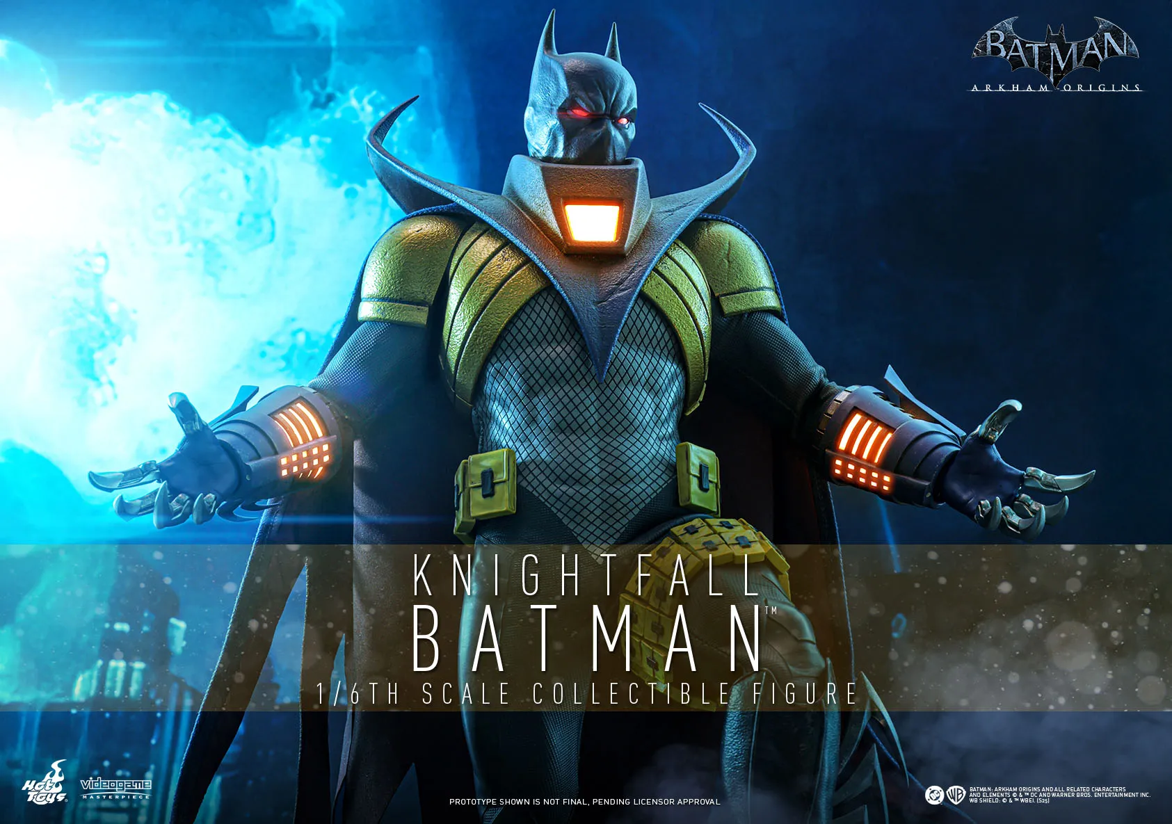 Hot Toys announces Knightfall Batman from Arkham Origins