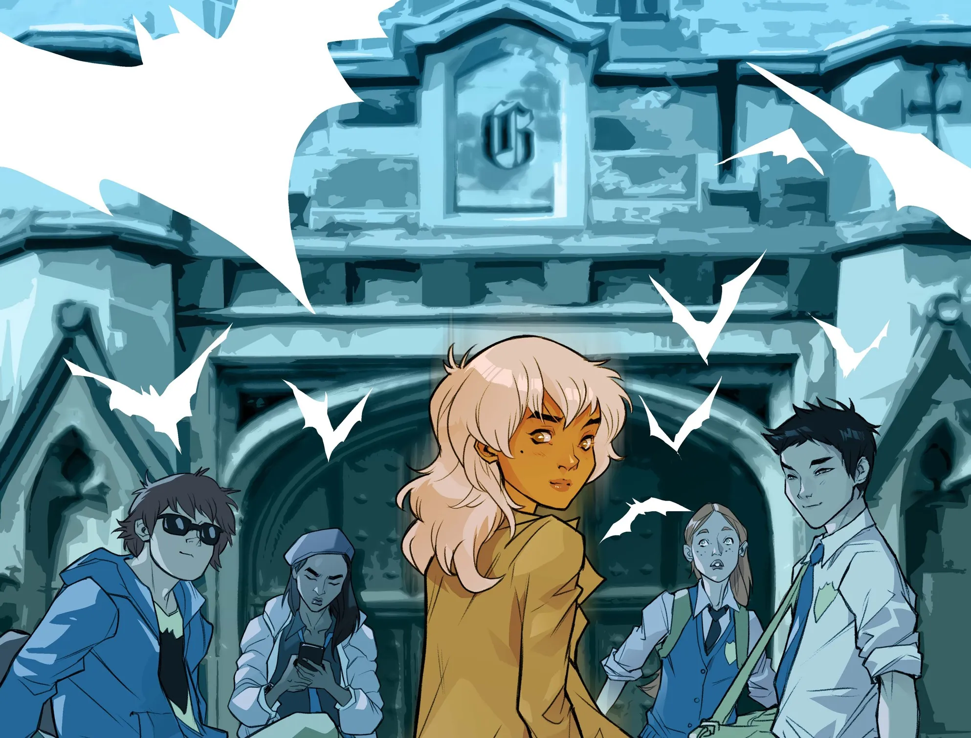 Head back to school in DC Comics' upcoming miniseries "Gotham Academy: First Year"