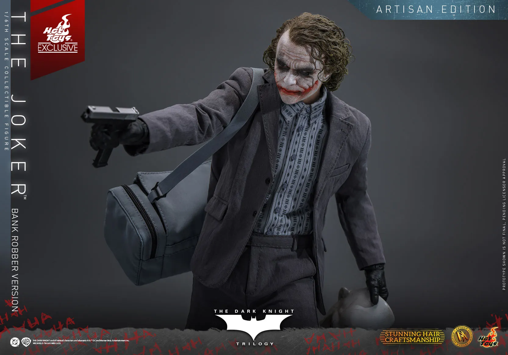 Hot Toys announces Dark Knight Joker - Bank Robber Vesion