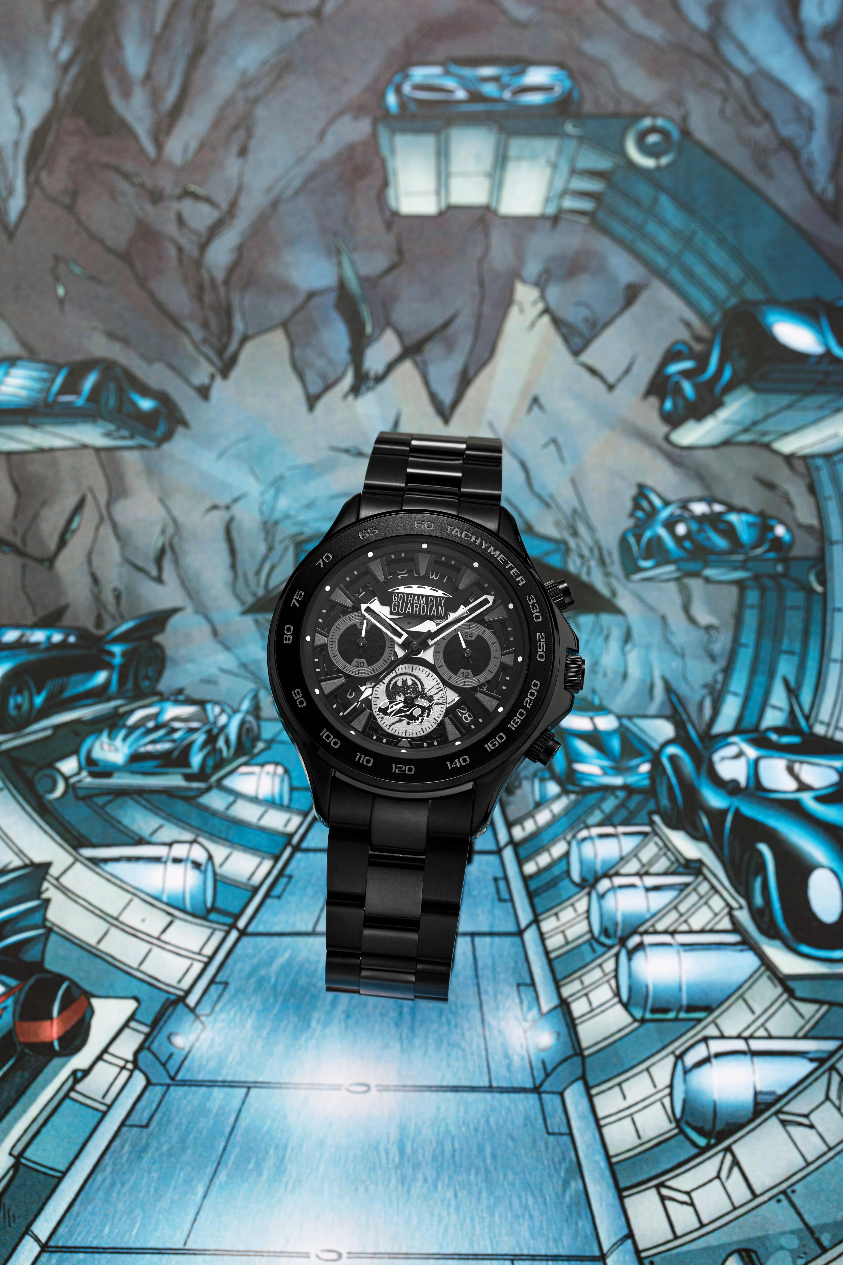 Filippo Loreti relaunch The Batmobile wristwatch