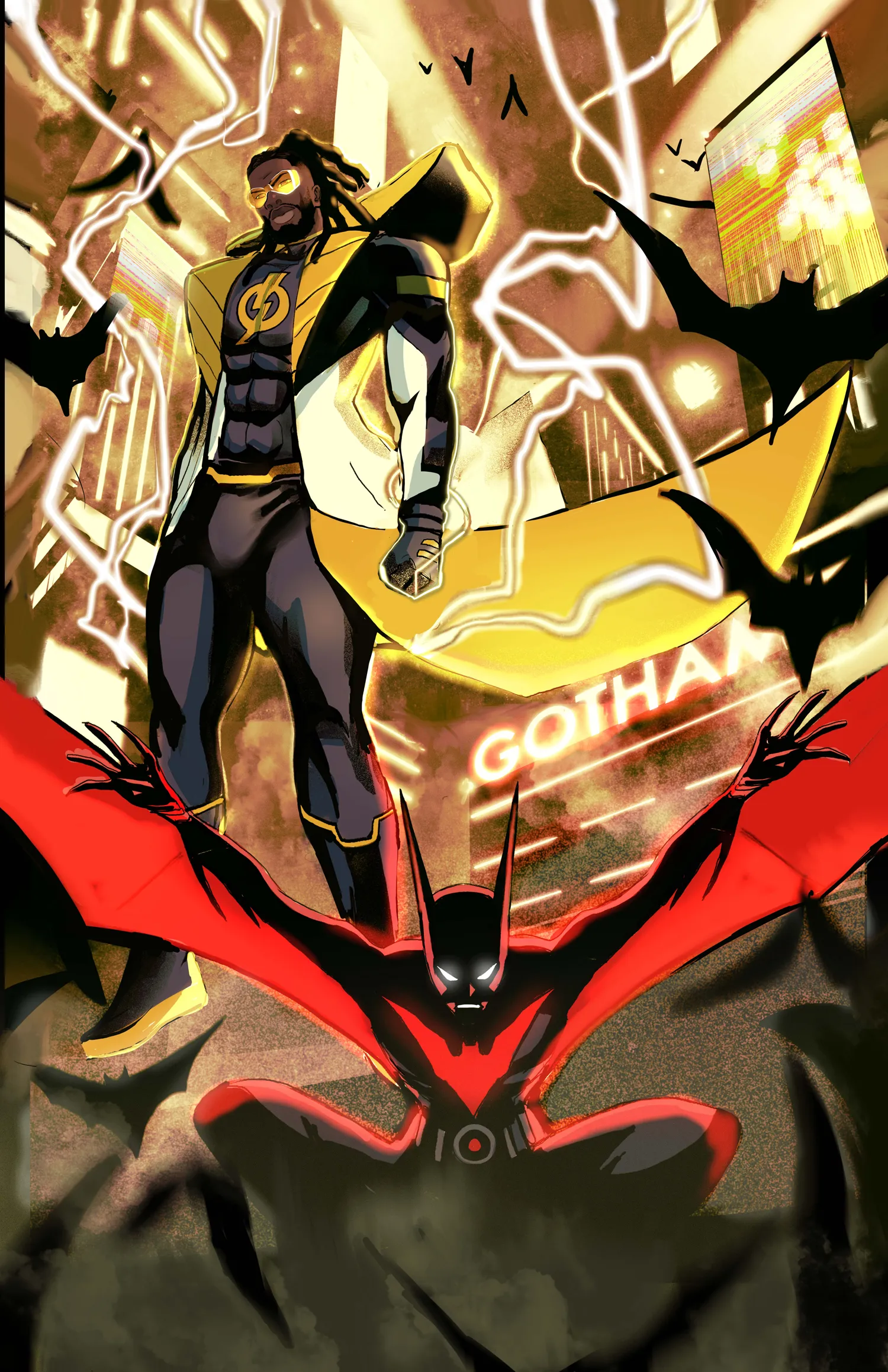 DC announces Batman Beyond/Static crossover