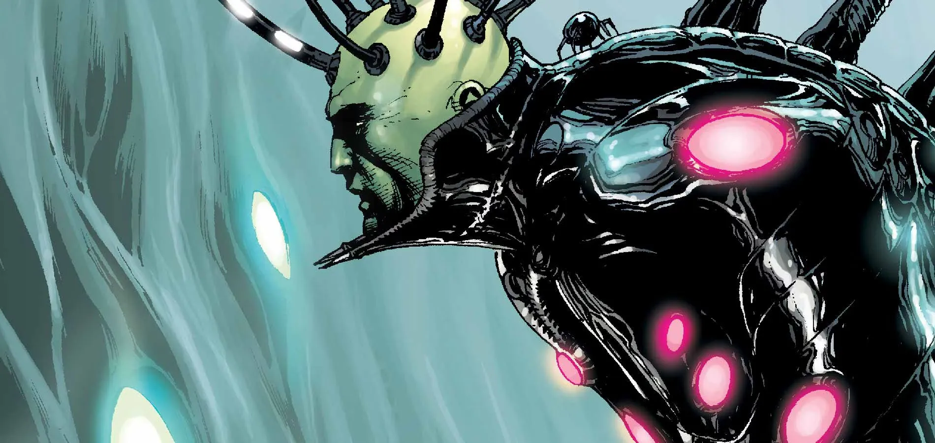Brainiac in DC Comics artwork
