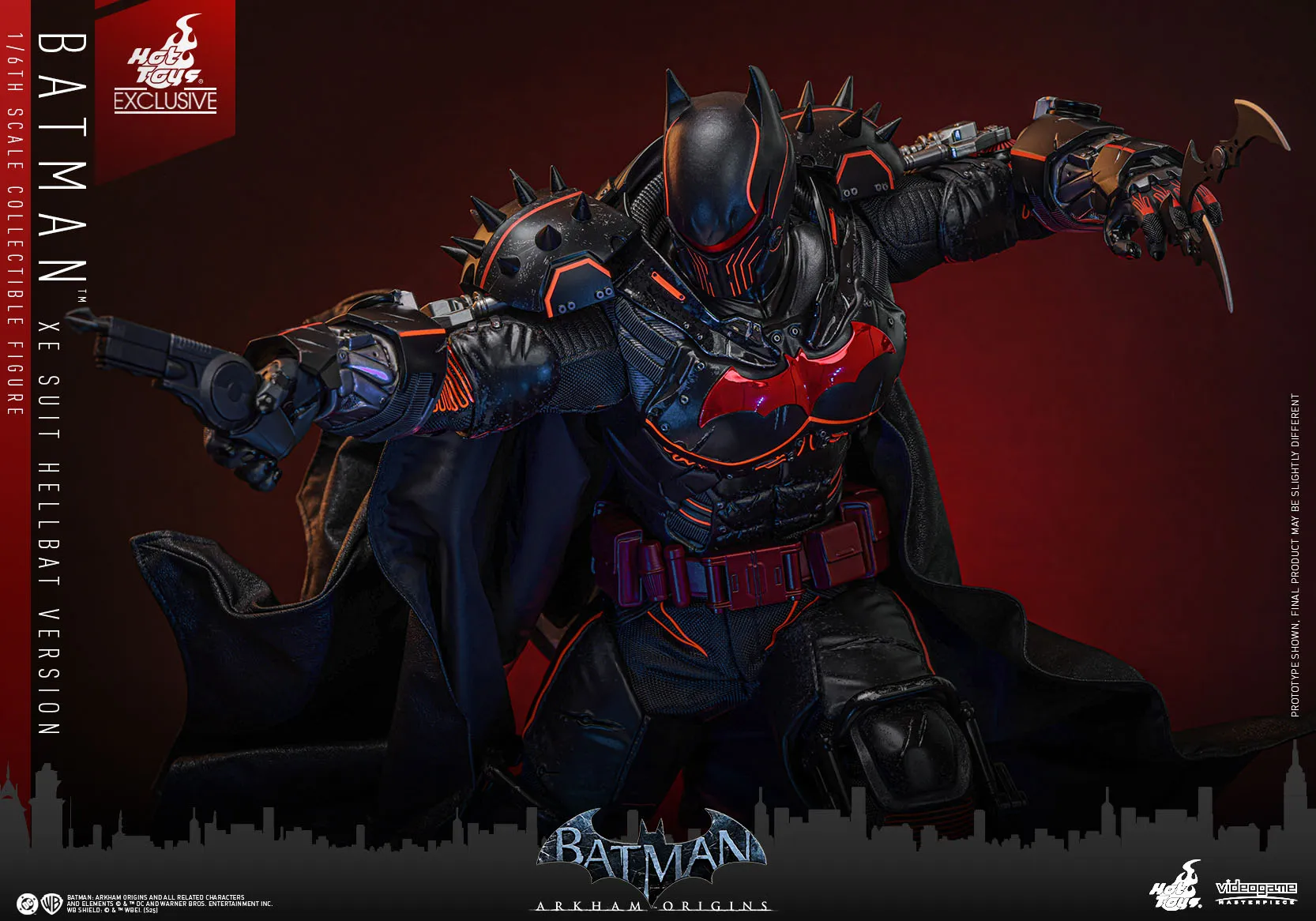 Hot Toys Announces Arkham Origins Batman XE Hellbat Figure