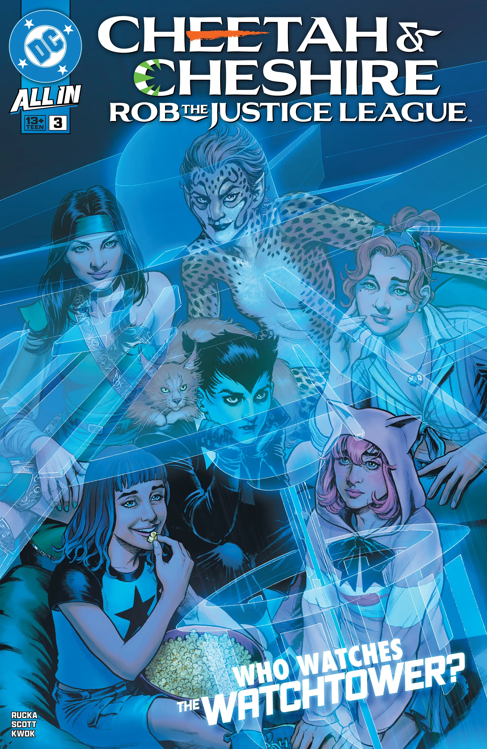 Cheetah and Cheshire Rob the Justice League #3 review